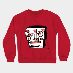 face Crewneck Sweatshirt